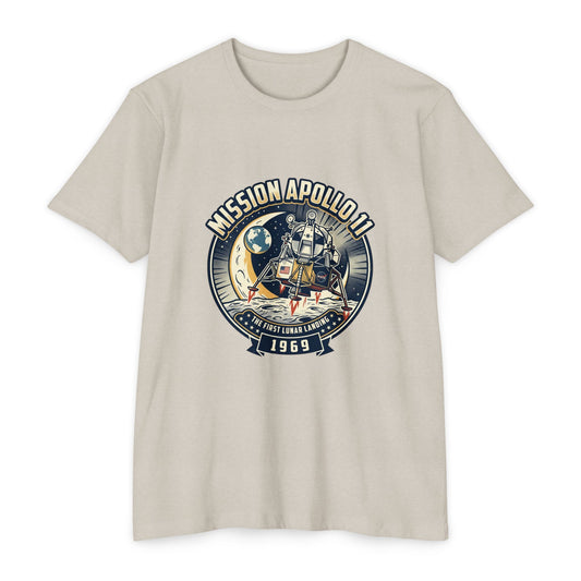 Apollo 11 Moon Landing T-Shirt — Mission Apollo 11 1969 Lunar Module Retro Tee