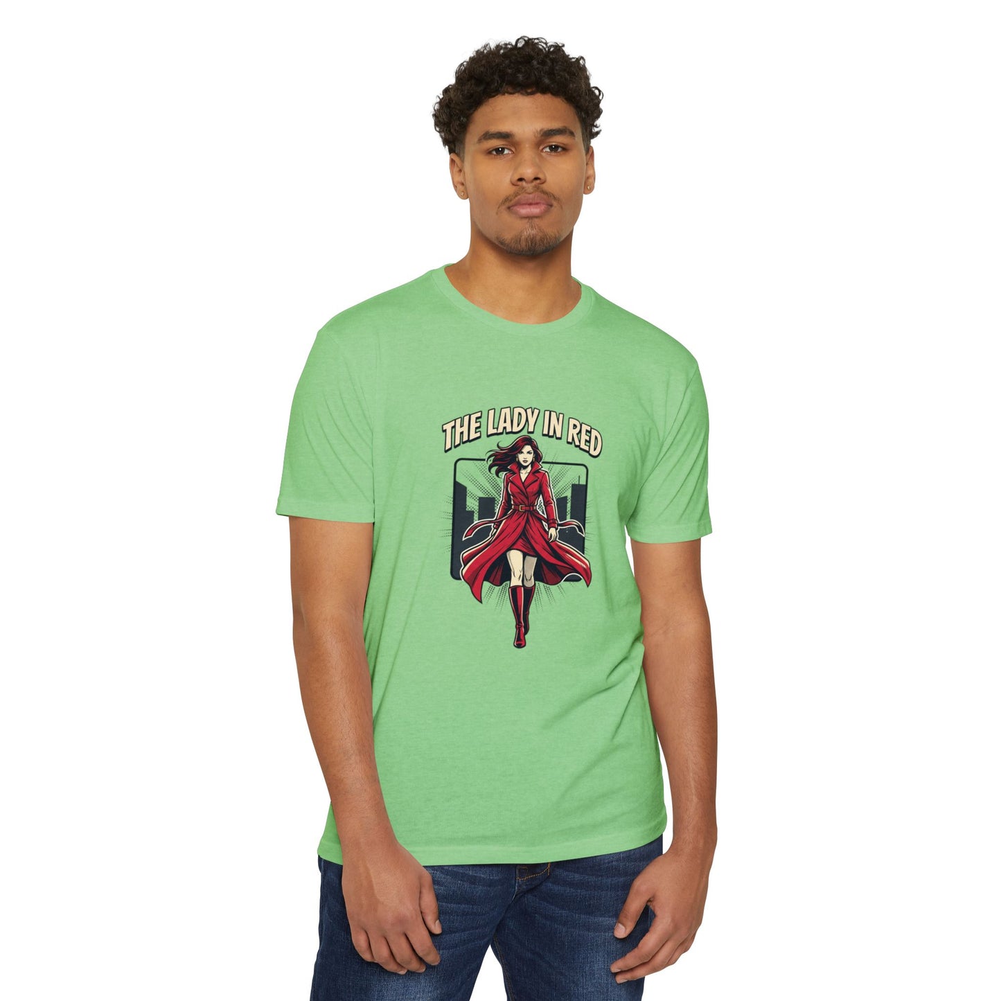 Lady in Red Vintage Femme Fatale T-Shirt