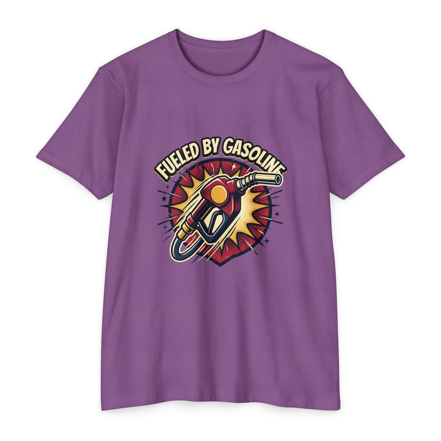 Fueled By Gasoline Retro Gas Pump T-Shirt