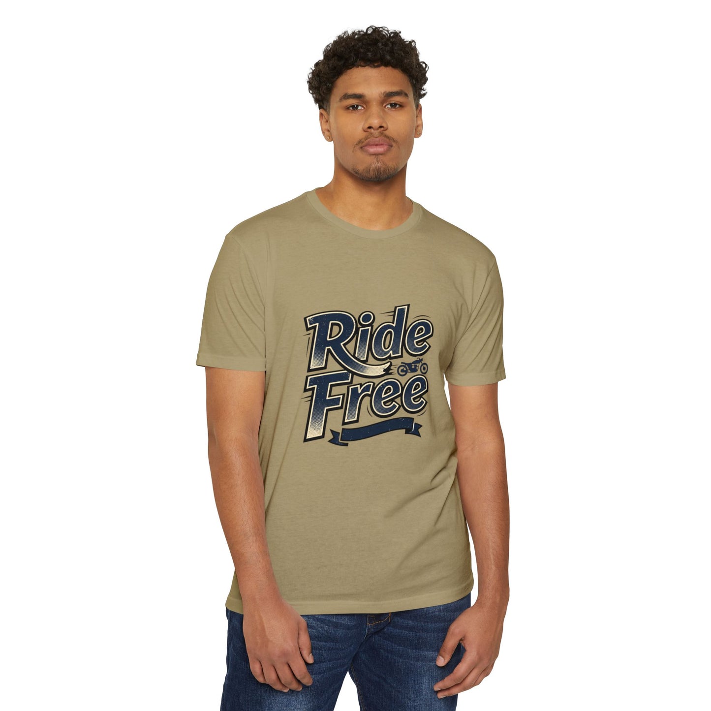 Ride Free Graphic T-Shirt — Vintage Motorcycle Tee