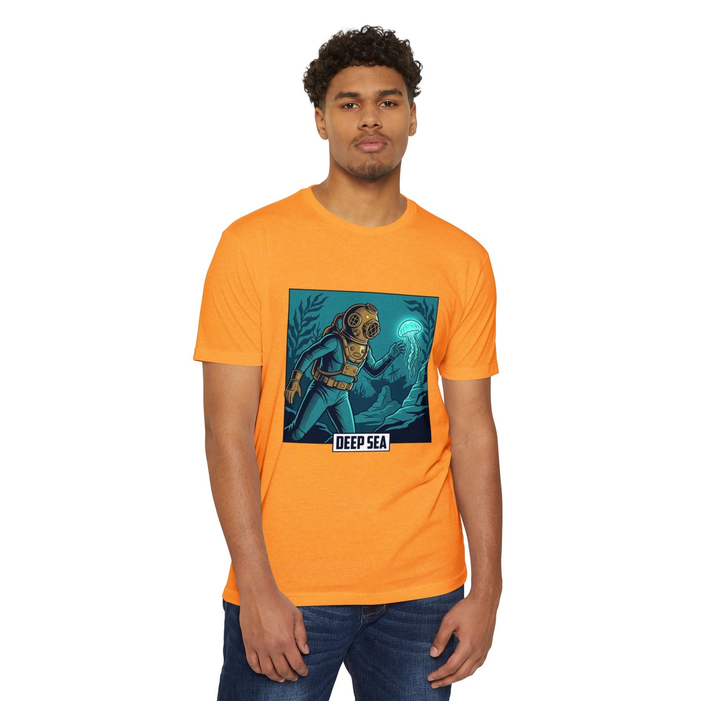 Deep Sea Diver Vintage Helmet Scuba T-Shirt