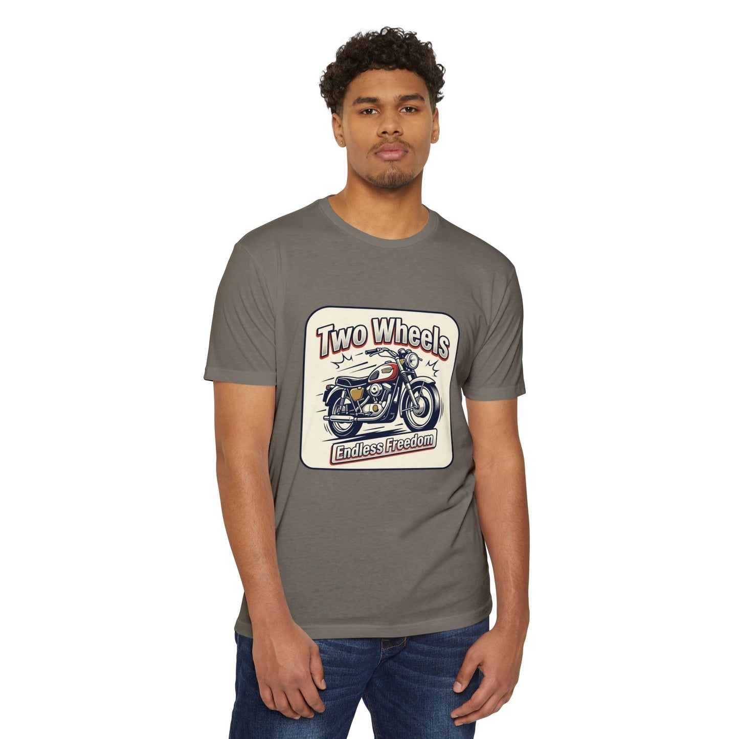Vintage 'Endless Freedom' Motorcycle T-Shirt