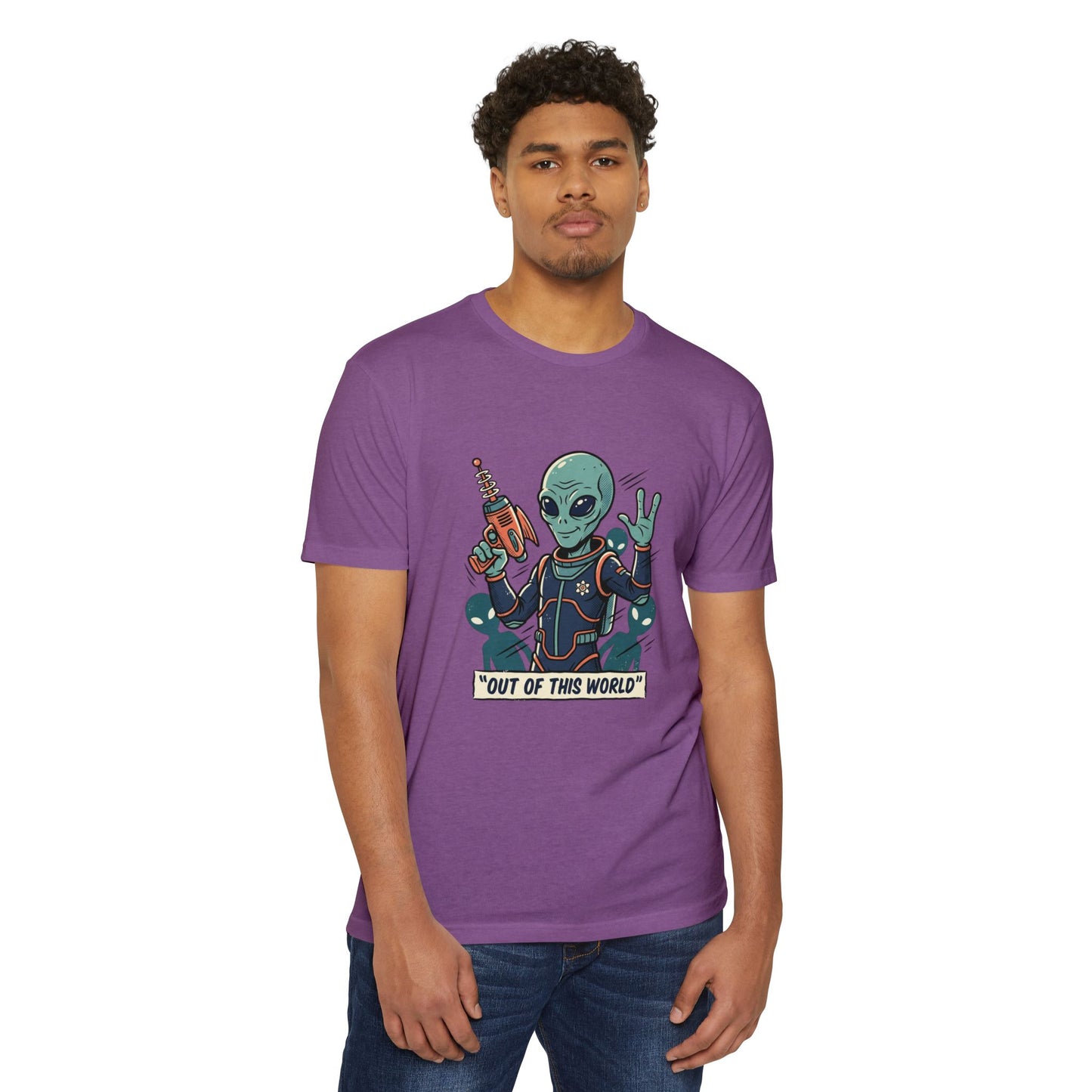 Alien Ray Gun T-Shirt — "Out of This World" Graphic Tee
