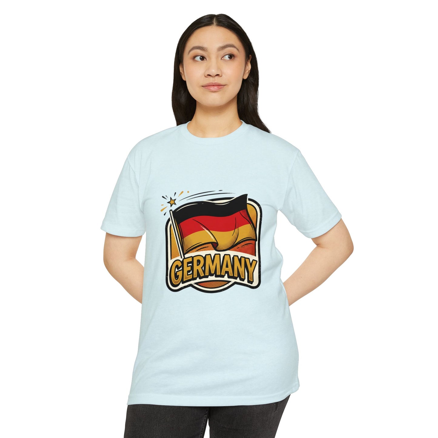 Germany Flag Retro Sports T-Shirt — Vintage Team Fan Tee