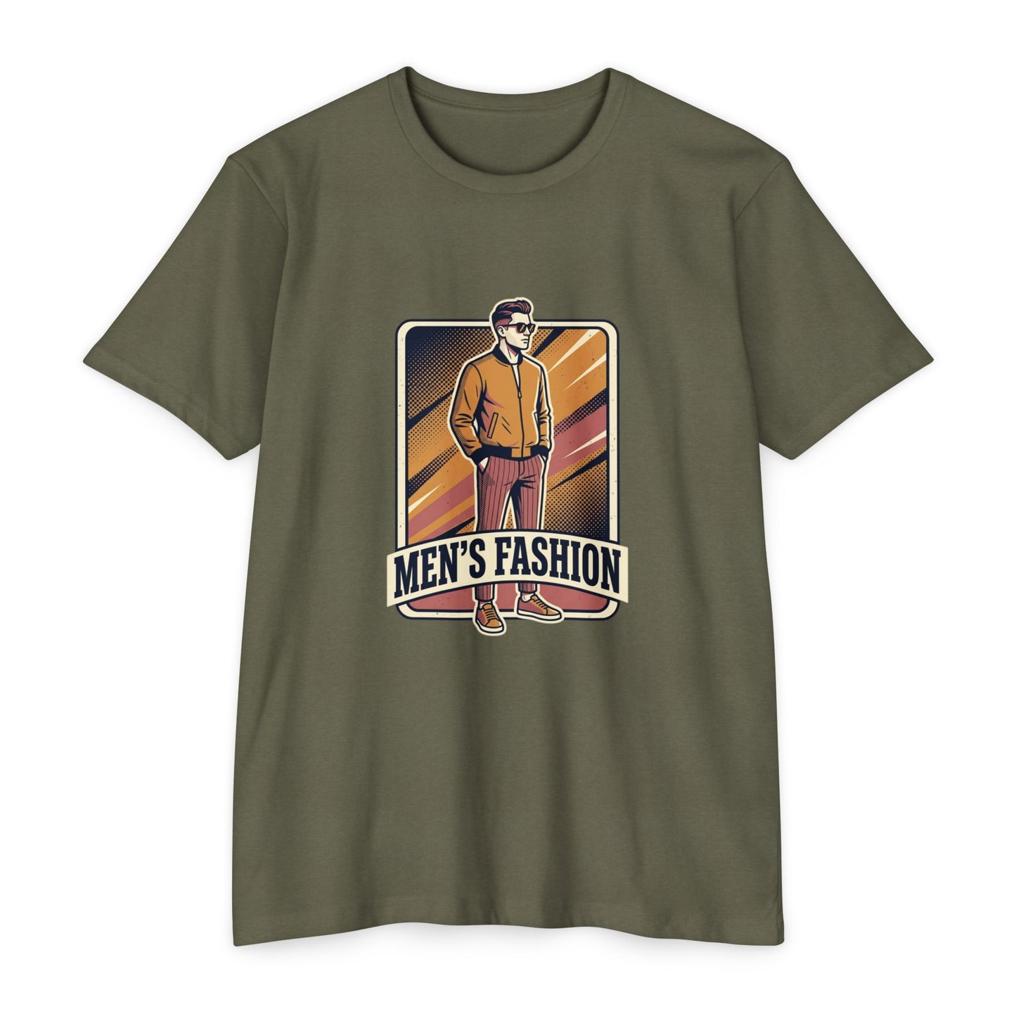 Men's Fashion Retro Graphic T-Shirt — Vintage Style Tee