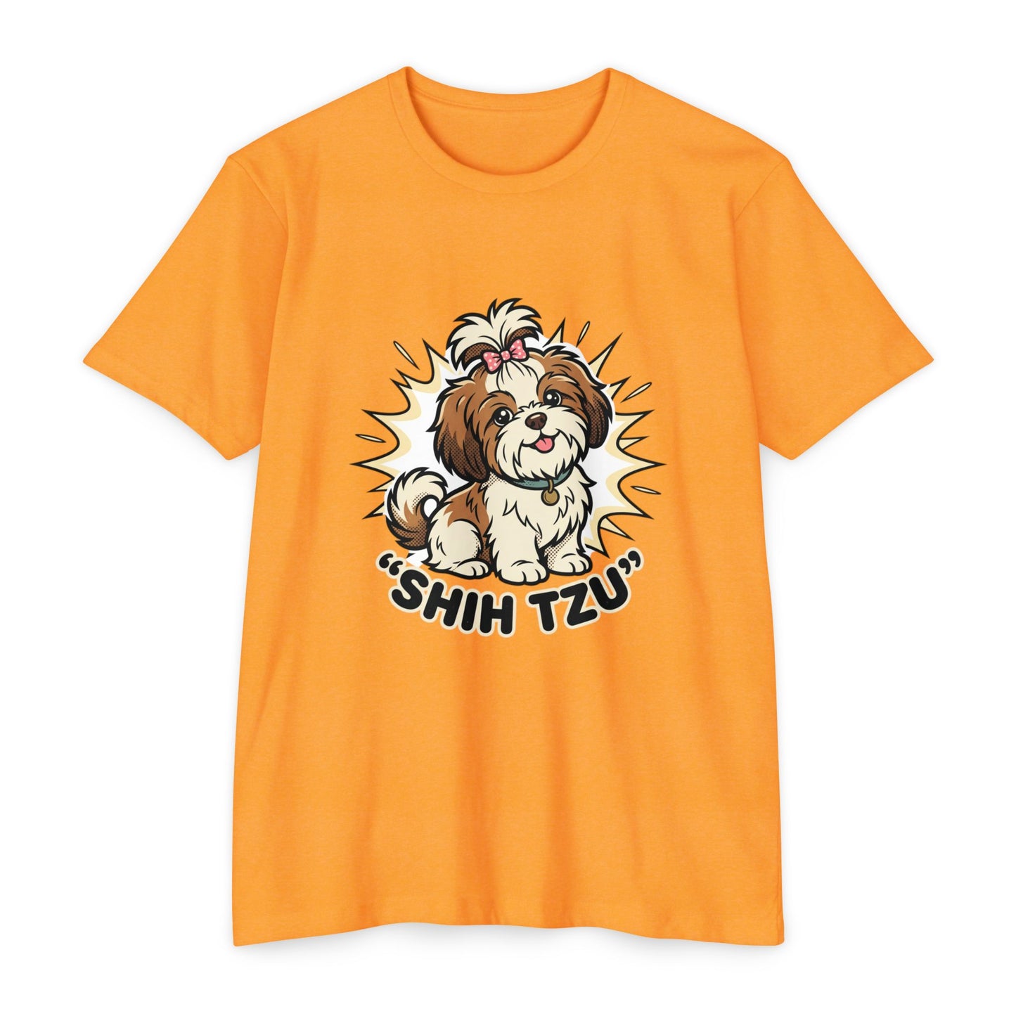 Shih Tzu Cute Cartoon T-Shirt — Adorable Dog Lover Tee