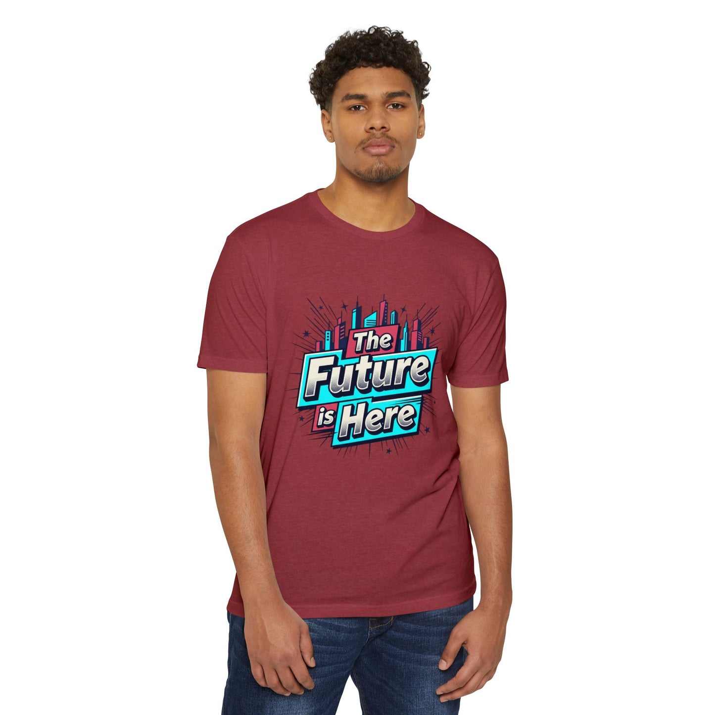 The Future Is Here T-Shirt — Retro City Graphic Tee