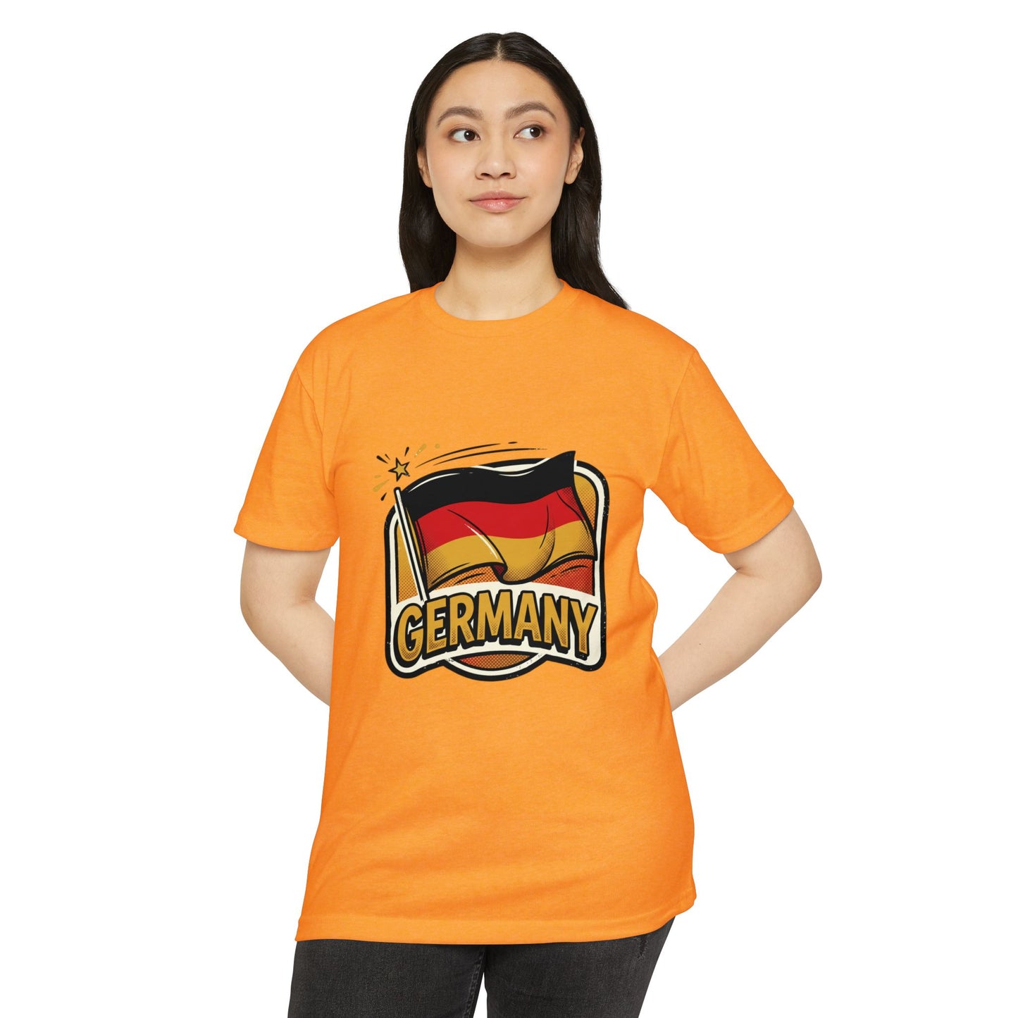 Germany Flag Retro Sports T-Shirt — Vintage Team Fan Tee