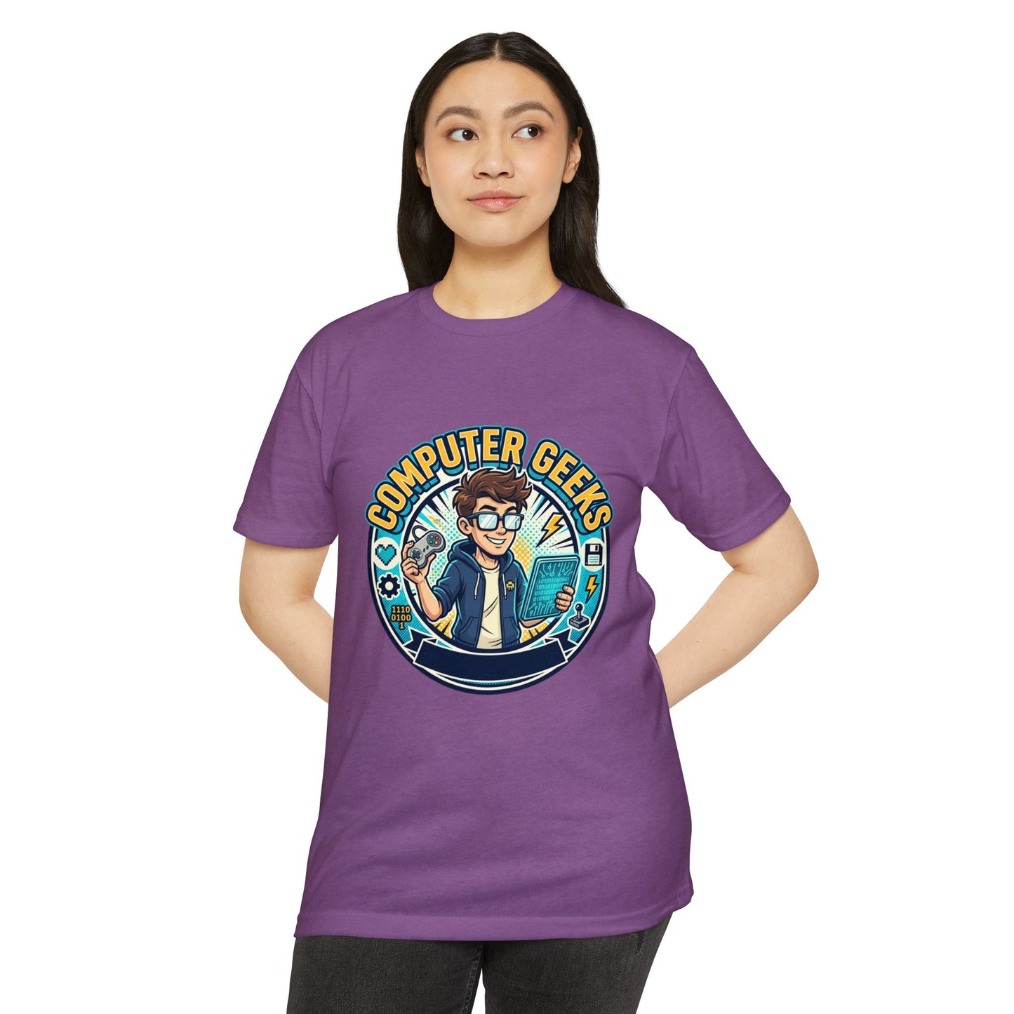 Computer Geeks T-Shirt — Retro Tech Gamer Graphic Tee