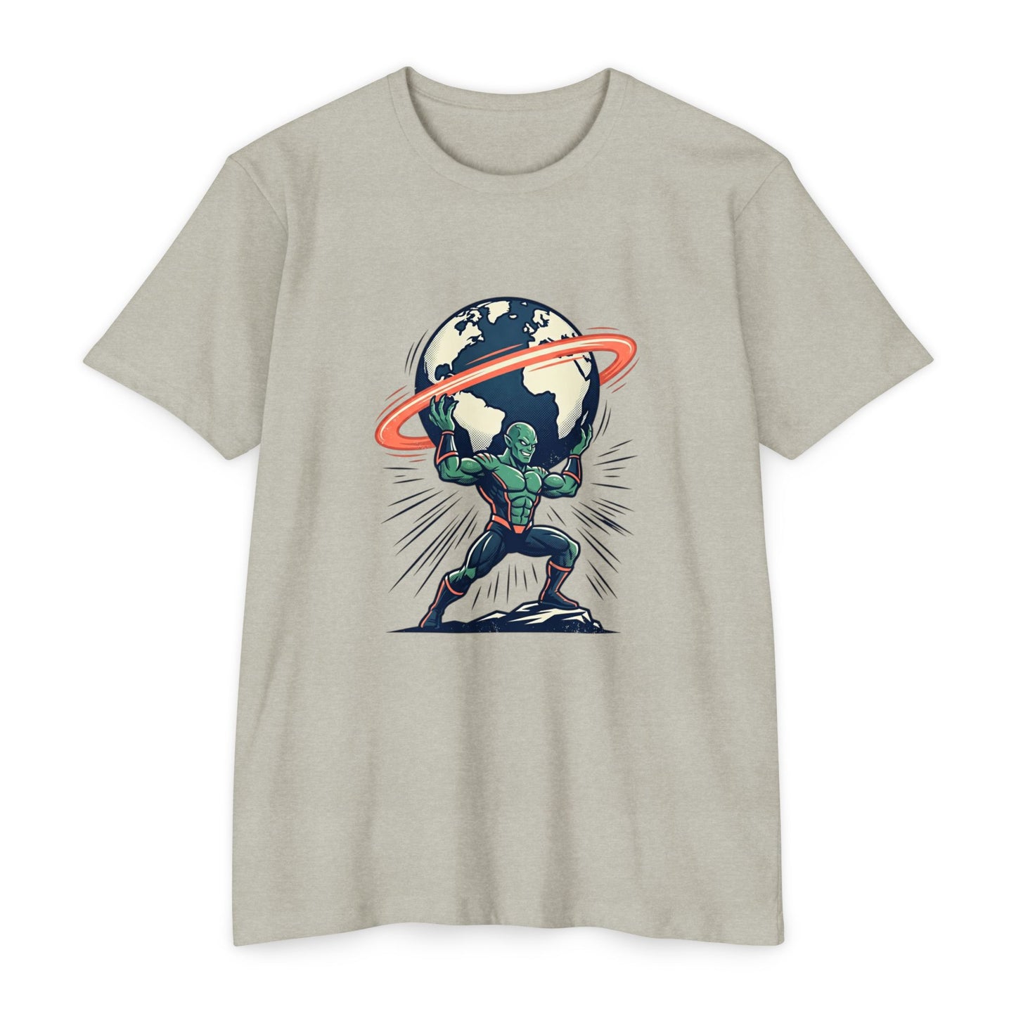 Atlas Strongman Vintage Earthlifting T-Shirt