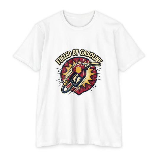Fueled By Gasoline Retro Gas Pump T-Shirt