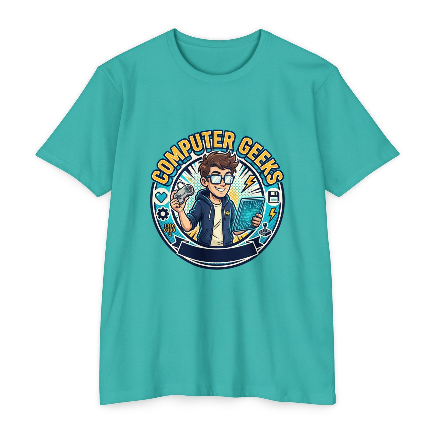Computer Geeks T-Shirt — Retro Tech Gamer Graphic Tee