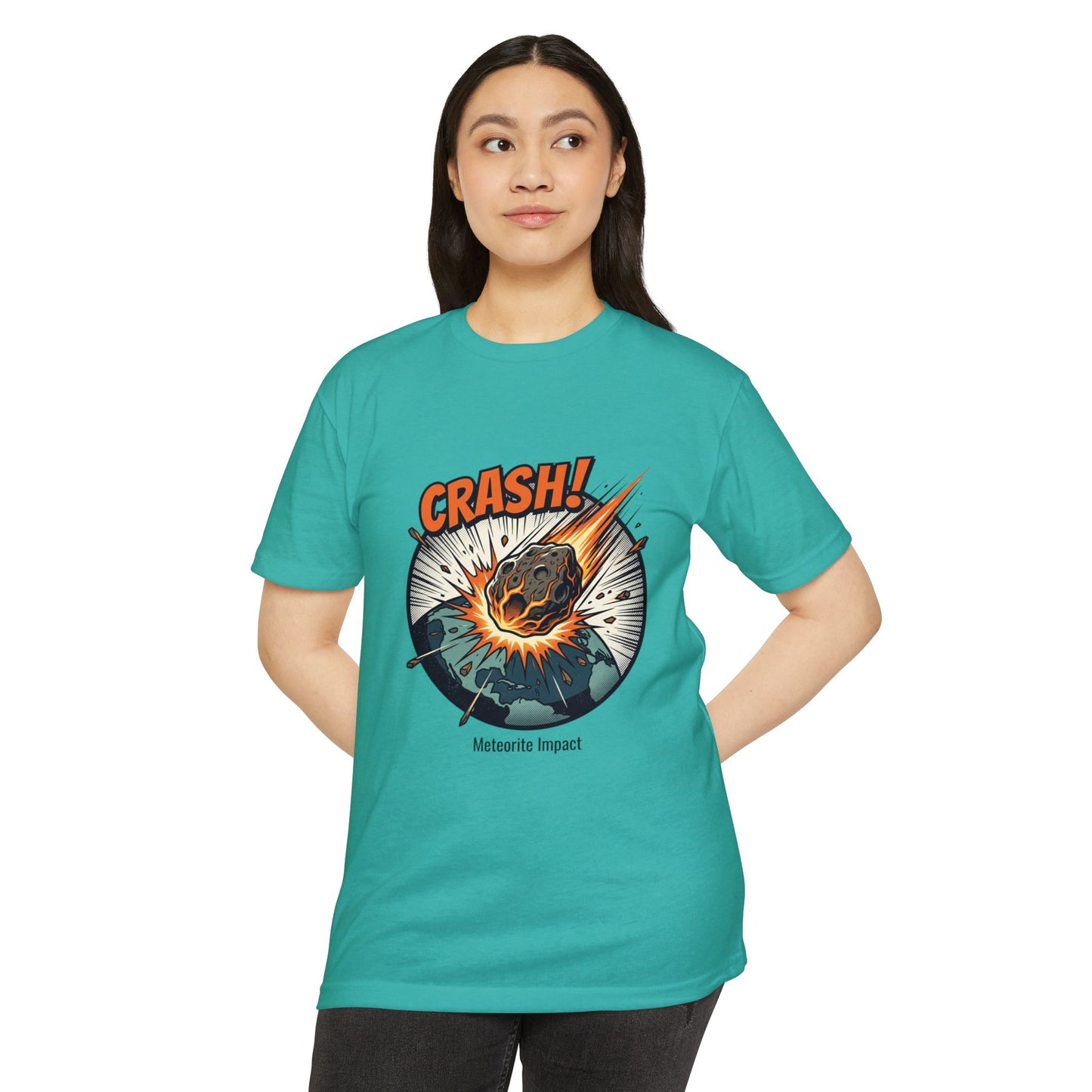 Meteorite Impact 'CRASH!' Graphic T-Shirt
