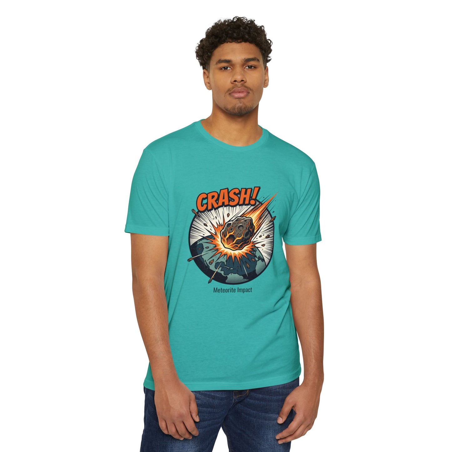 Meteorite Impact 'CRASH!' Graphic T-Shirt