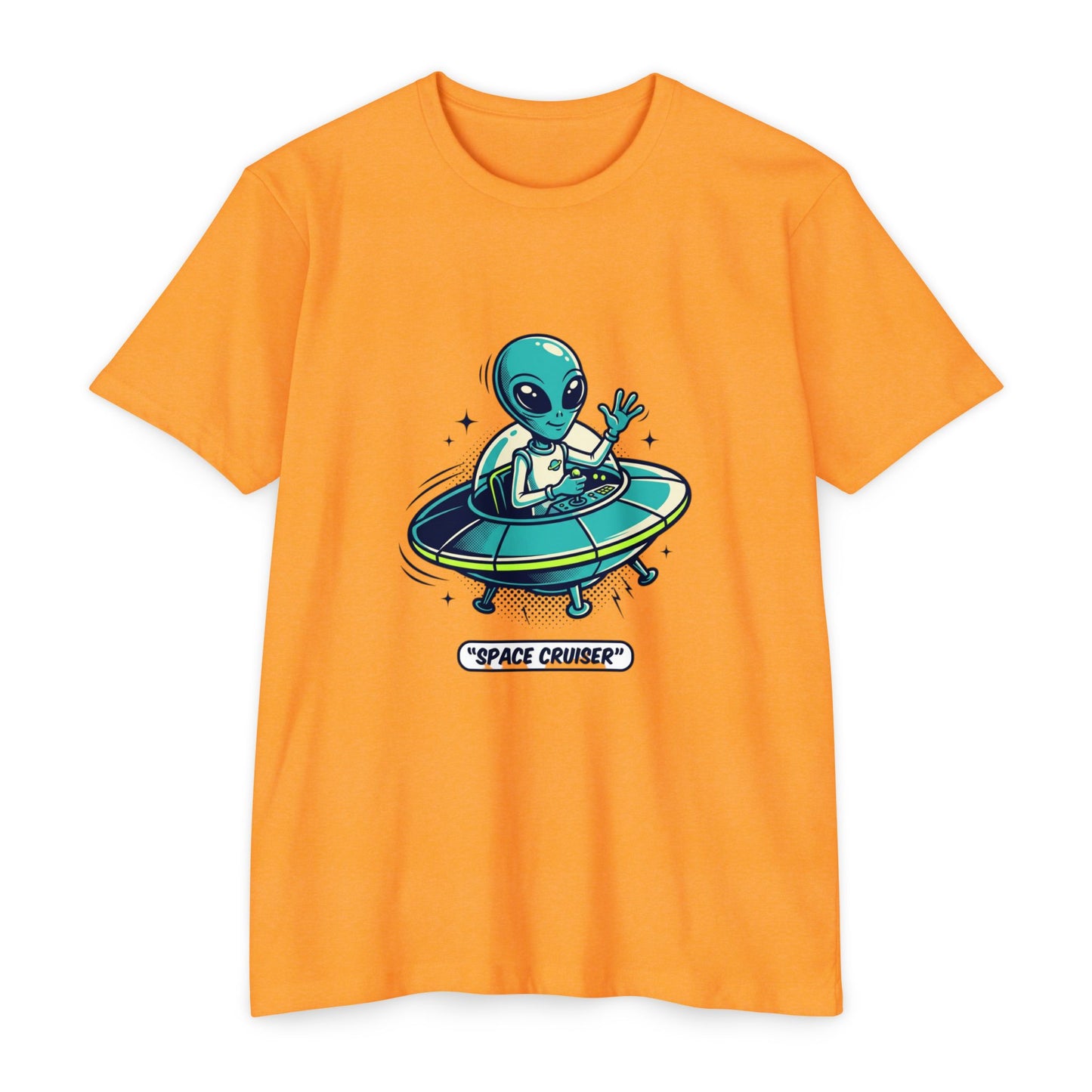 Space Cruiser Alien UFO T‑Shirt — Sci‑Fi Graphic Tee