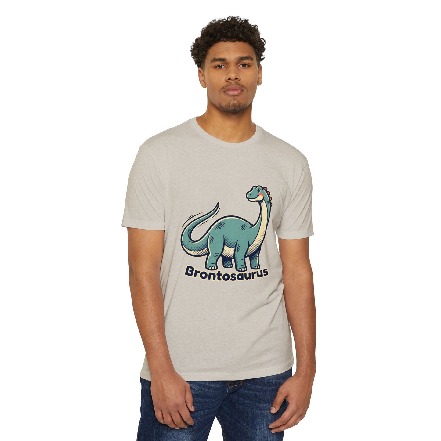 Brontosaurus Cute Dinosaur T-Shirt — Cute Dino Tee for Kids & Adults