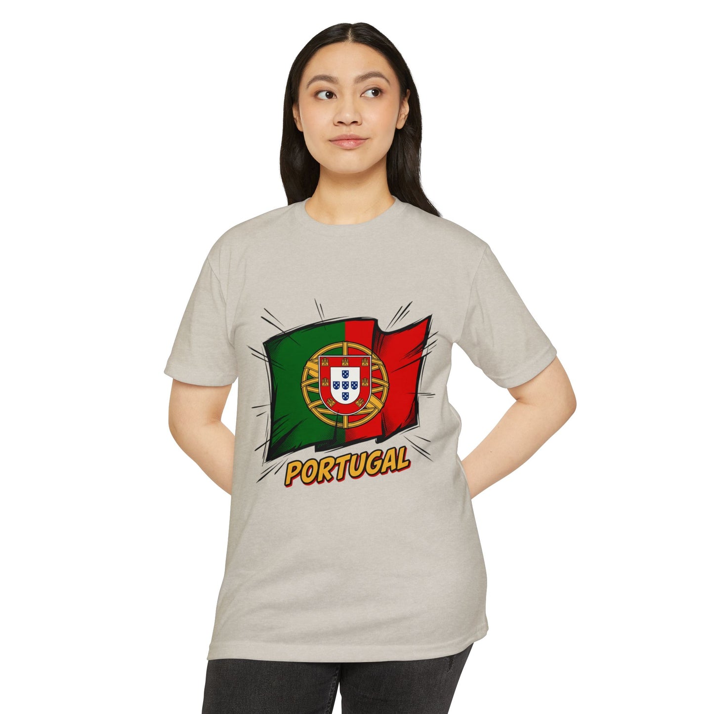Portugal Flag Graphic T-Shirt — Vibrant Portuguese Pride Tee