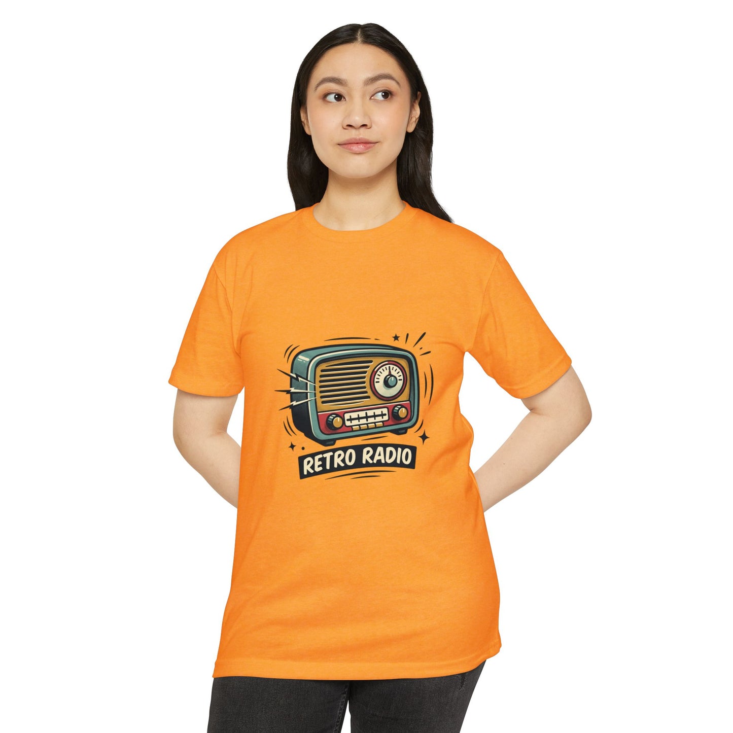Retro Radio T-Shirt — Vintage Music Graphic Tee