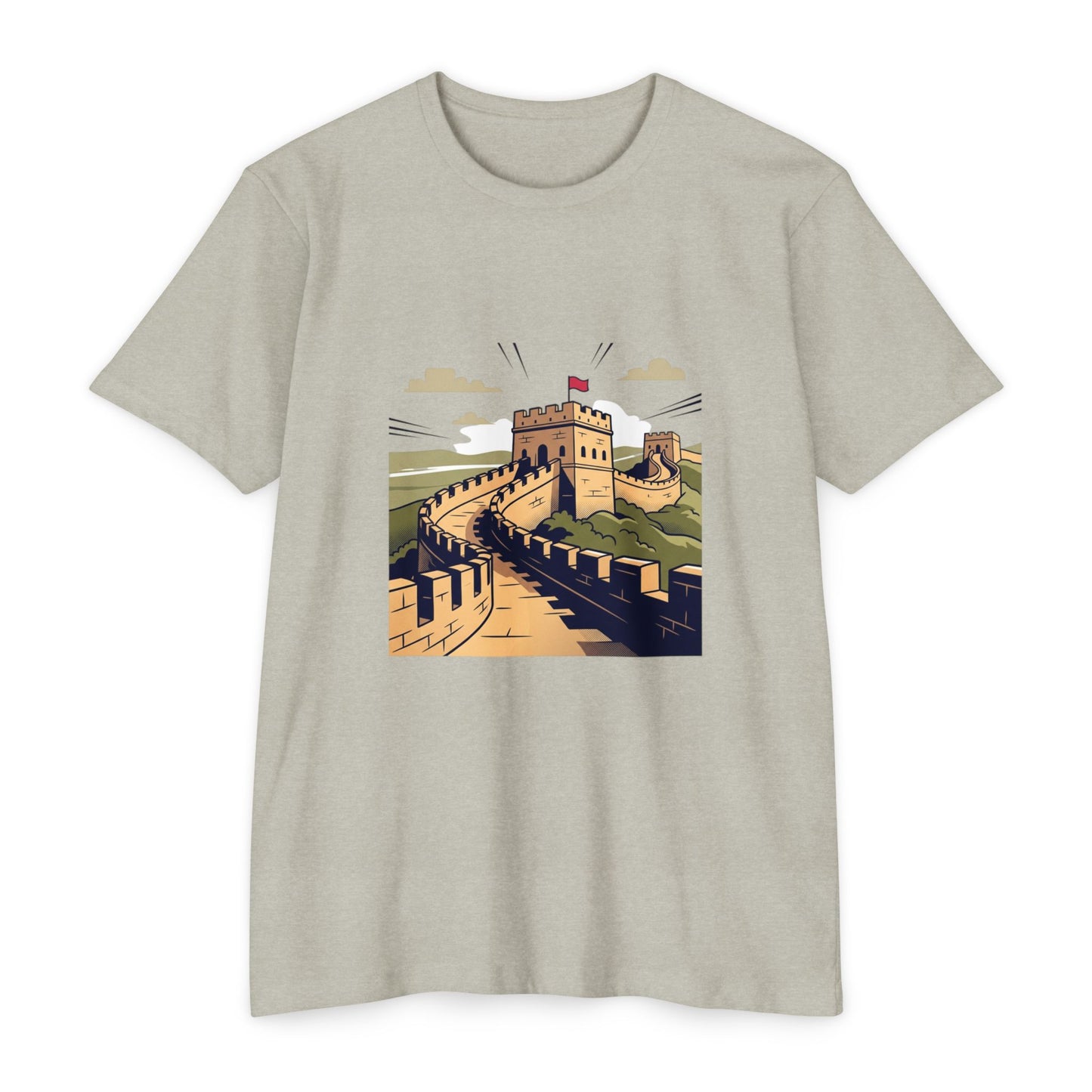 Great Wall Scenic Vintage Travel T-Shirt