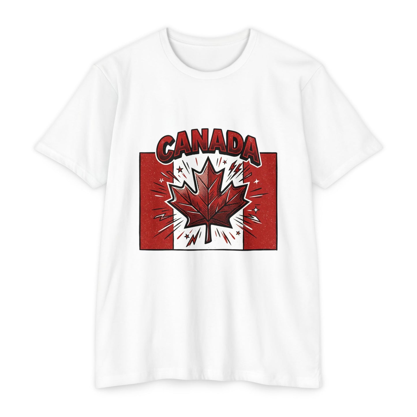 Retro Canada Maple Leaf Graphic T-Shirt — Canadian Pride Tee