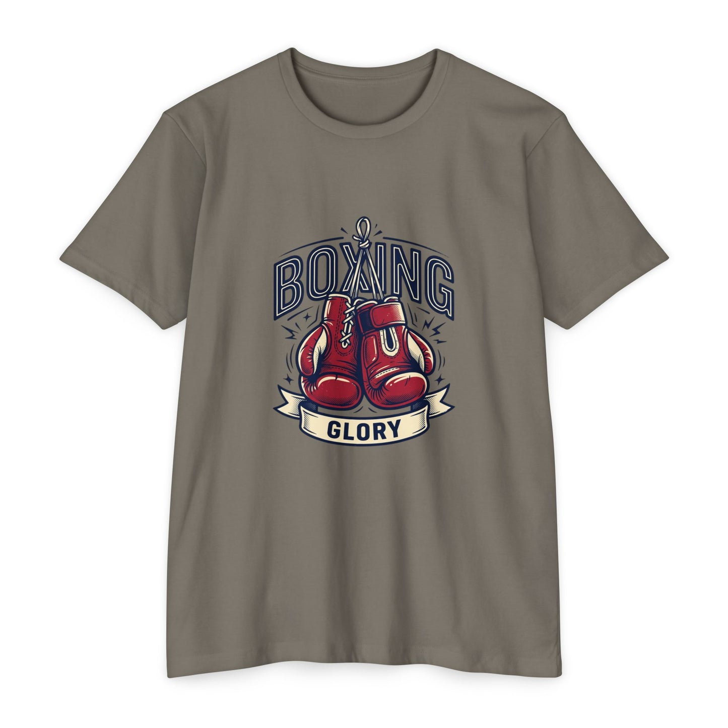 Boxing Glory T-Shirt – Vintage Red Gloves Graphic Tee