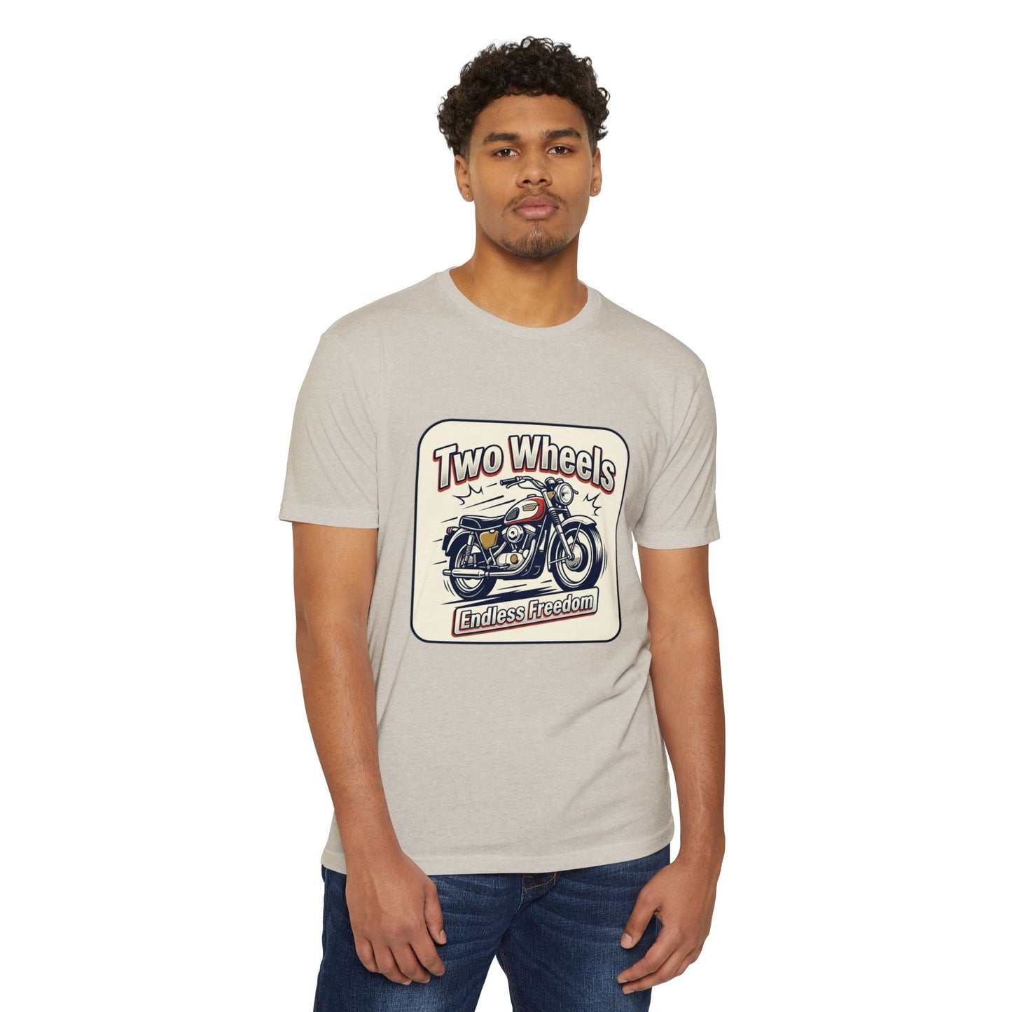 Vintage 'Endless Freedom' Motorcycle T-Shirt