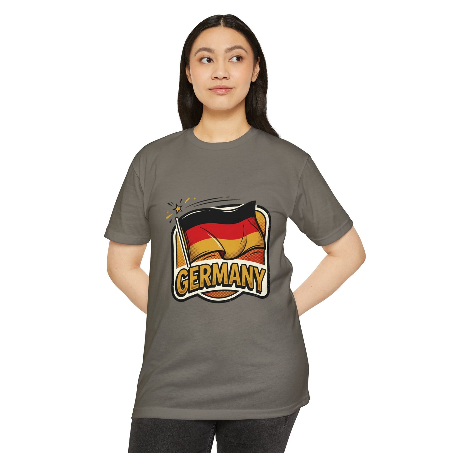 Germany Flag Retro Sports T-Shirt — Vintage Team Fan Tee