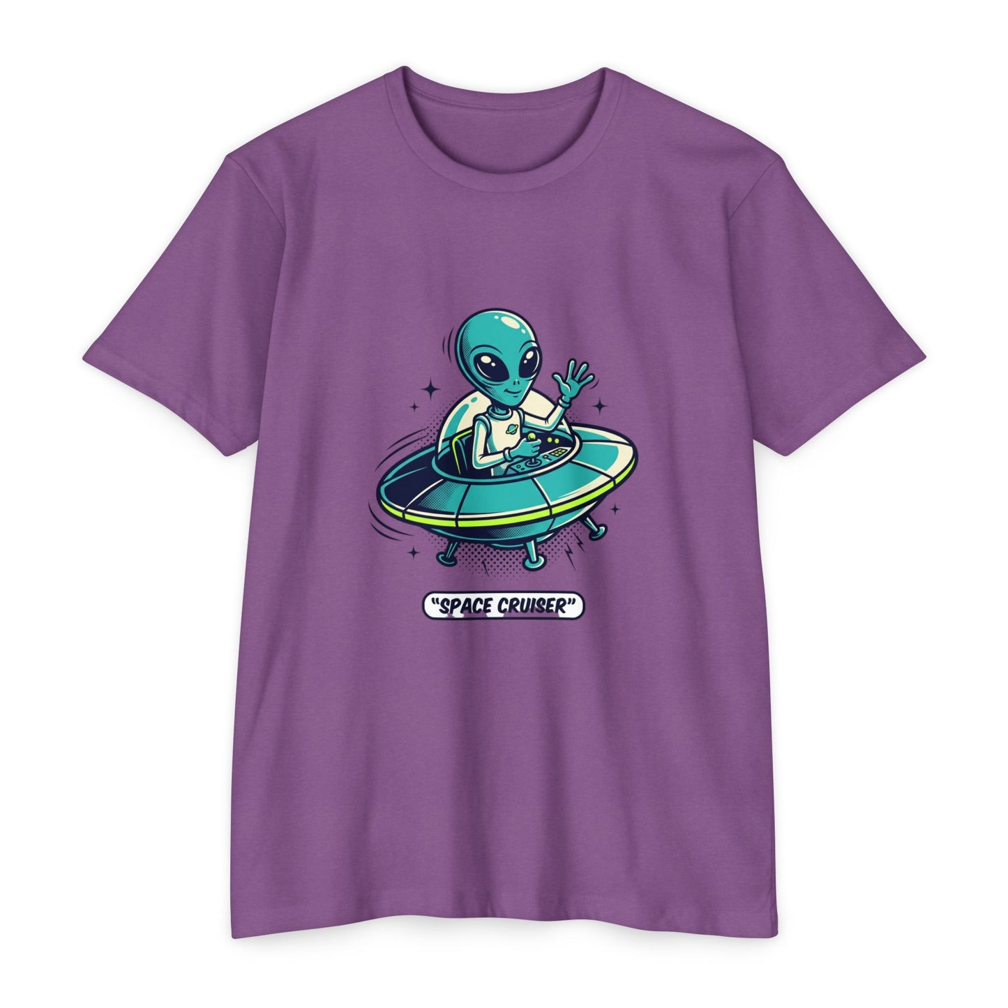 Space Cruiser Alien UFO T‑Shirt — Sci‑Fi Graphic Tee