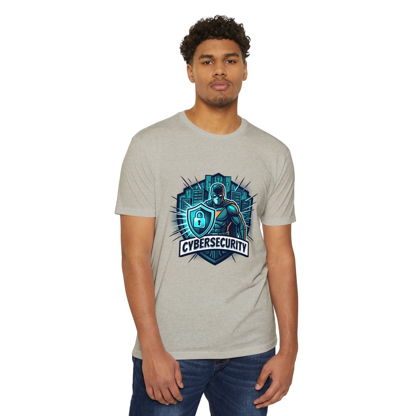 Cybersecurity Shield Tee — Cyber Defender Tech T-Shirt