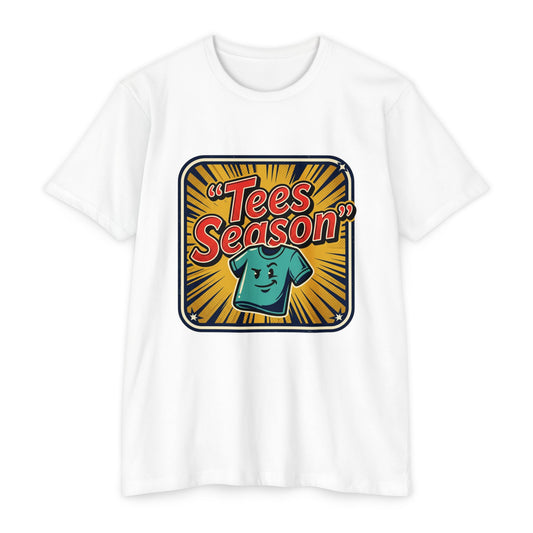 Retro Pop Art 'Tees Season' T-Shirt
