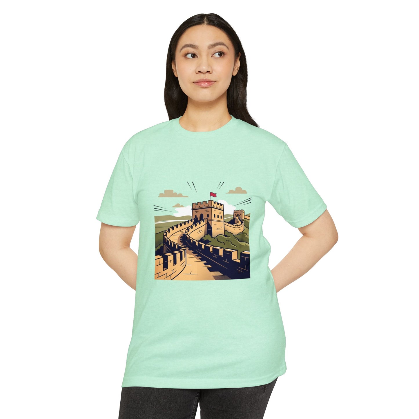 Great Wall Scenic Vintage Travel T-Shirt