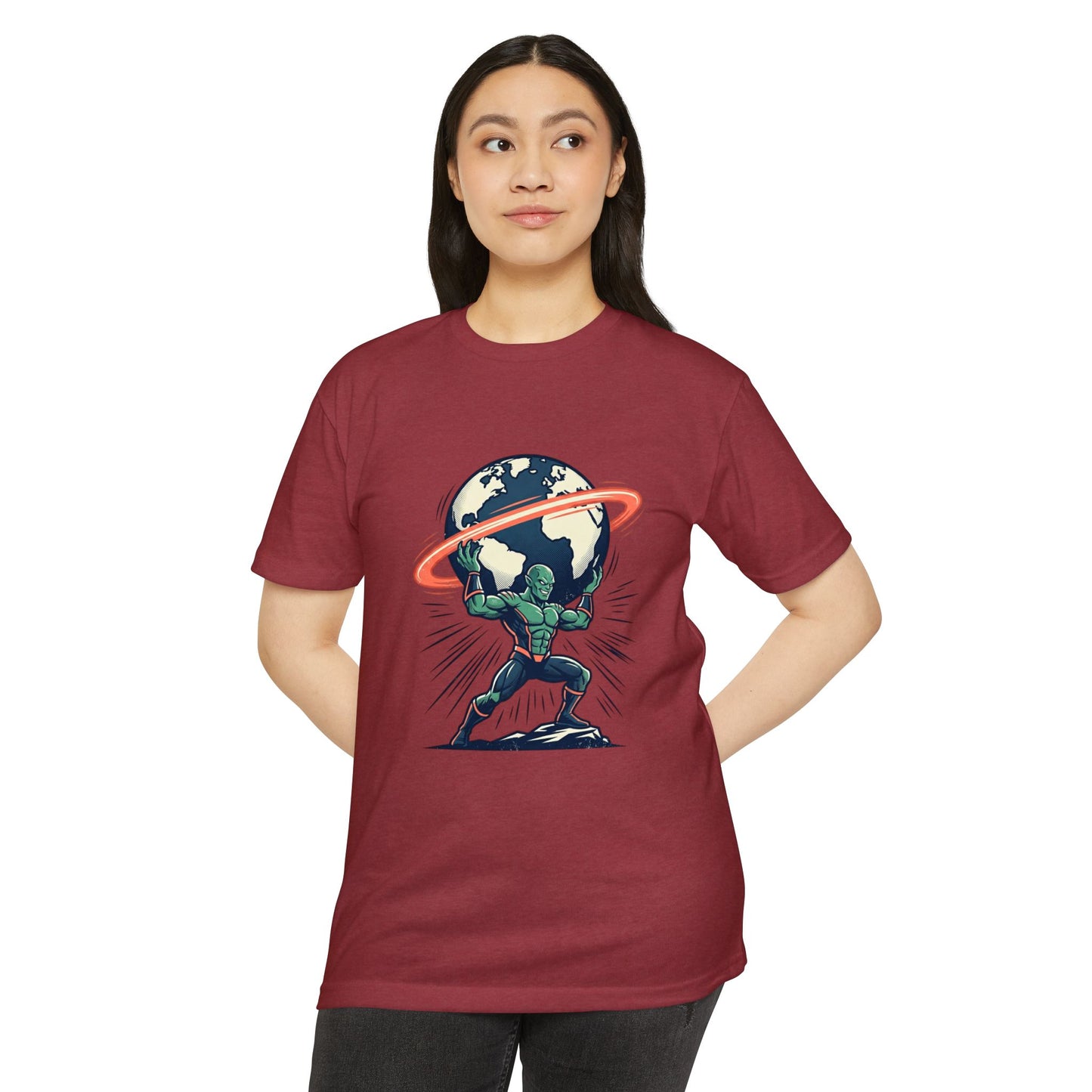Atlas Strongman Vintage Earthlifting T-Shirt