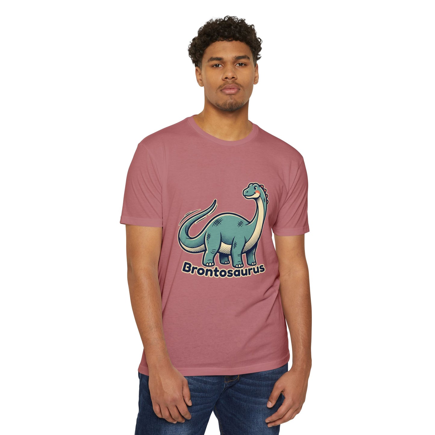 Brontosaurus Cute Dinosaur T-Shirt — Cute Dino Tee for Kids & Adults
