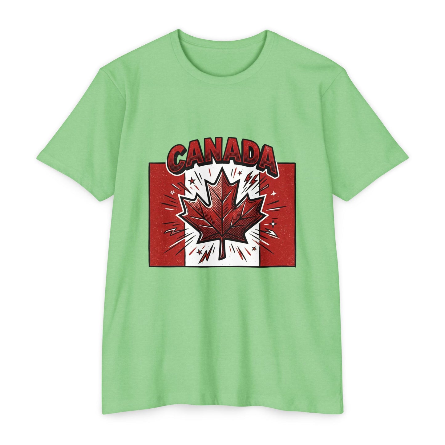 Retro Canada Maple Leaf Graphic T-Shirt — Canadian Pride Tee
