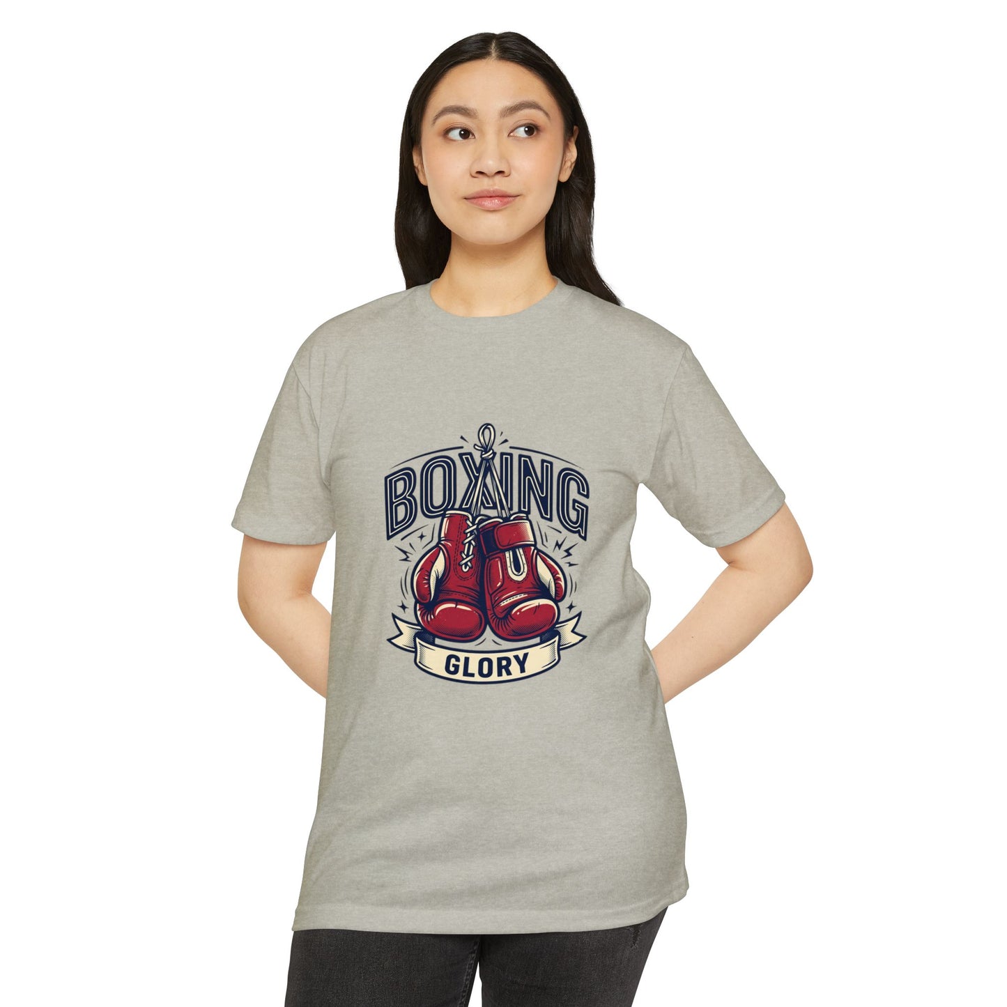 Boxing Glory T-Shirt – Vintage Red Gloves Graphic Tee
