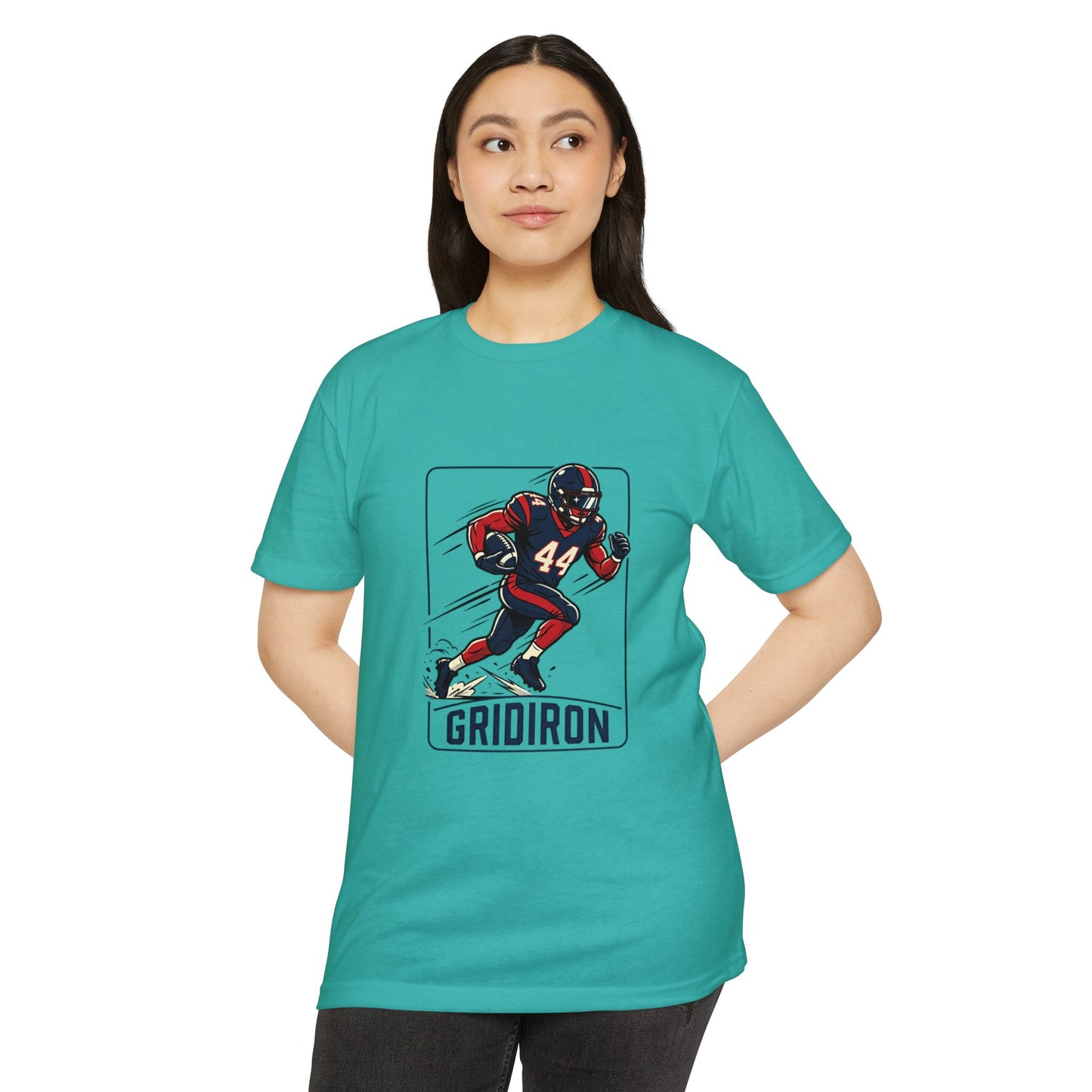 Camiseta Gráfica de Jogador de Futebol Americano
