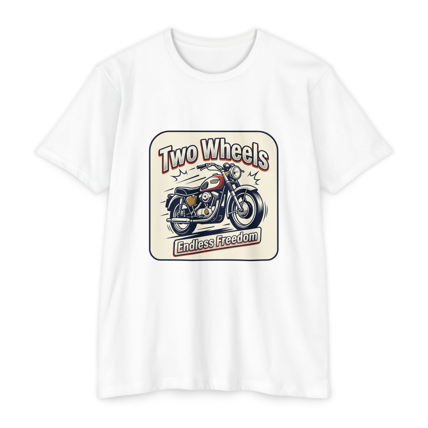 Vintage 'Endless Freedom' Motorcycle T-Shirt