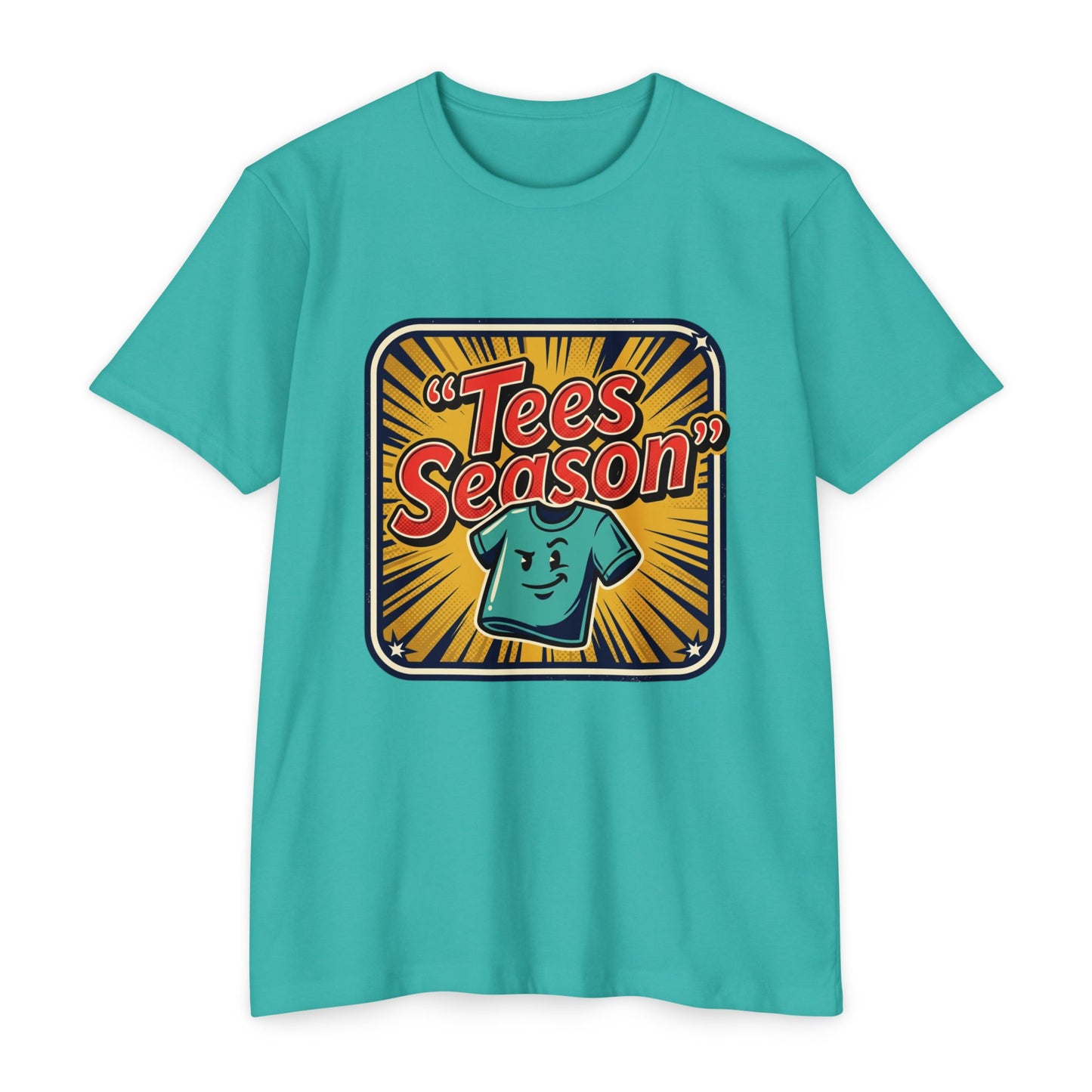 Retro Pop Art 'Tees Season' T-Shirt
