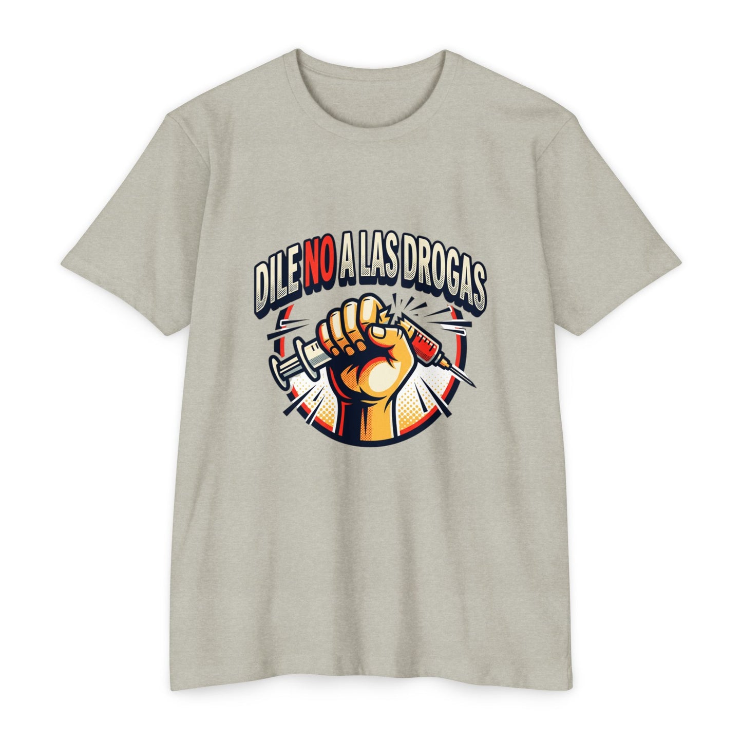 Anti-Drug Awareness T-Shirt — "Dile No a las Drogas" Graphic Tee