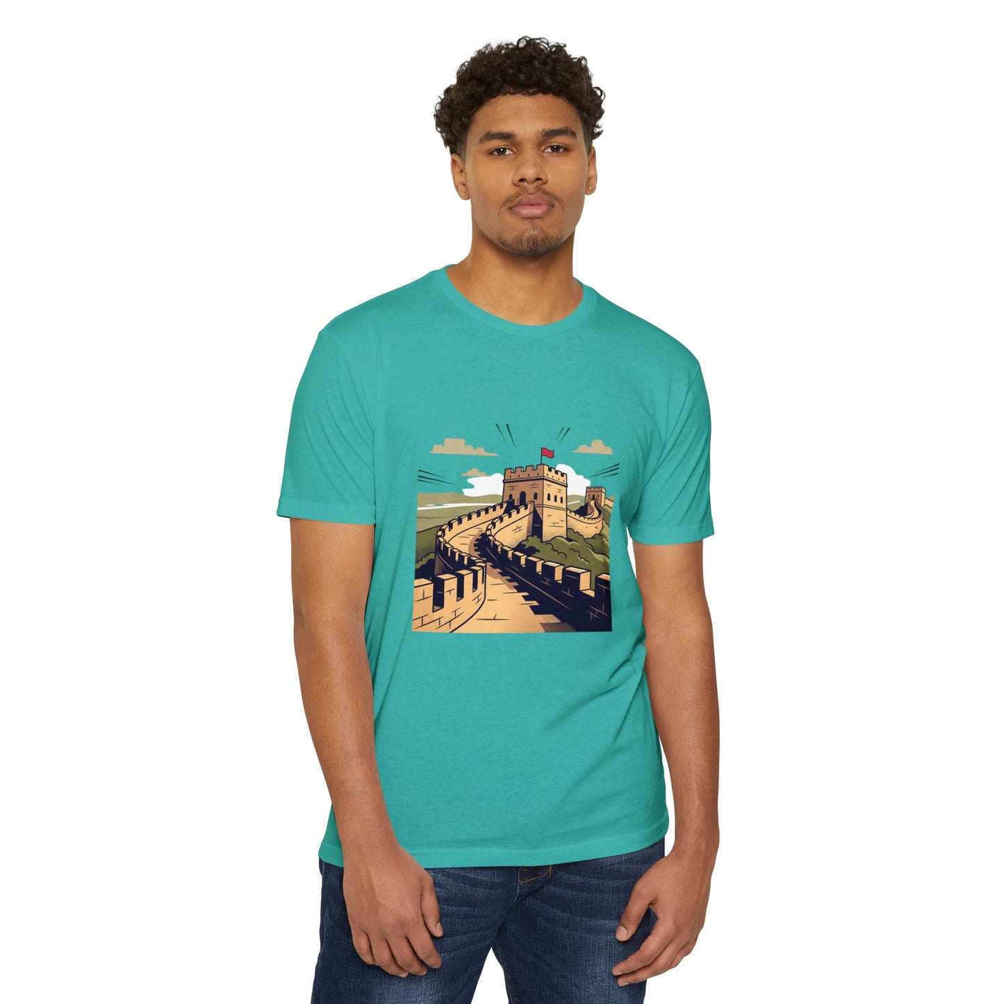 Great Wall Scenic Vintage Travel T-Shirt