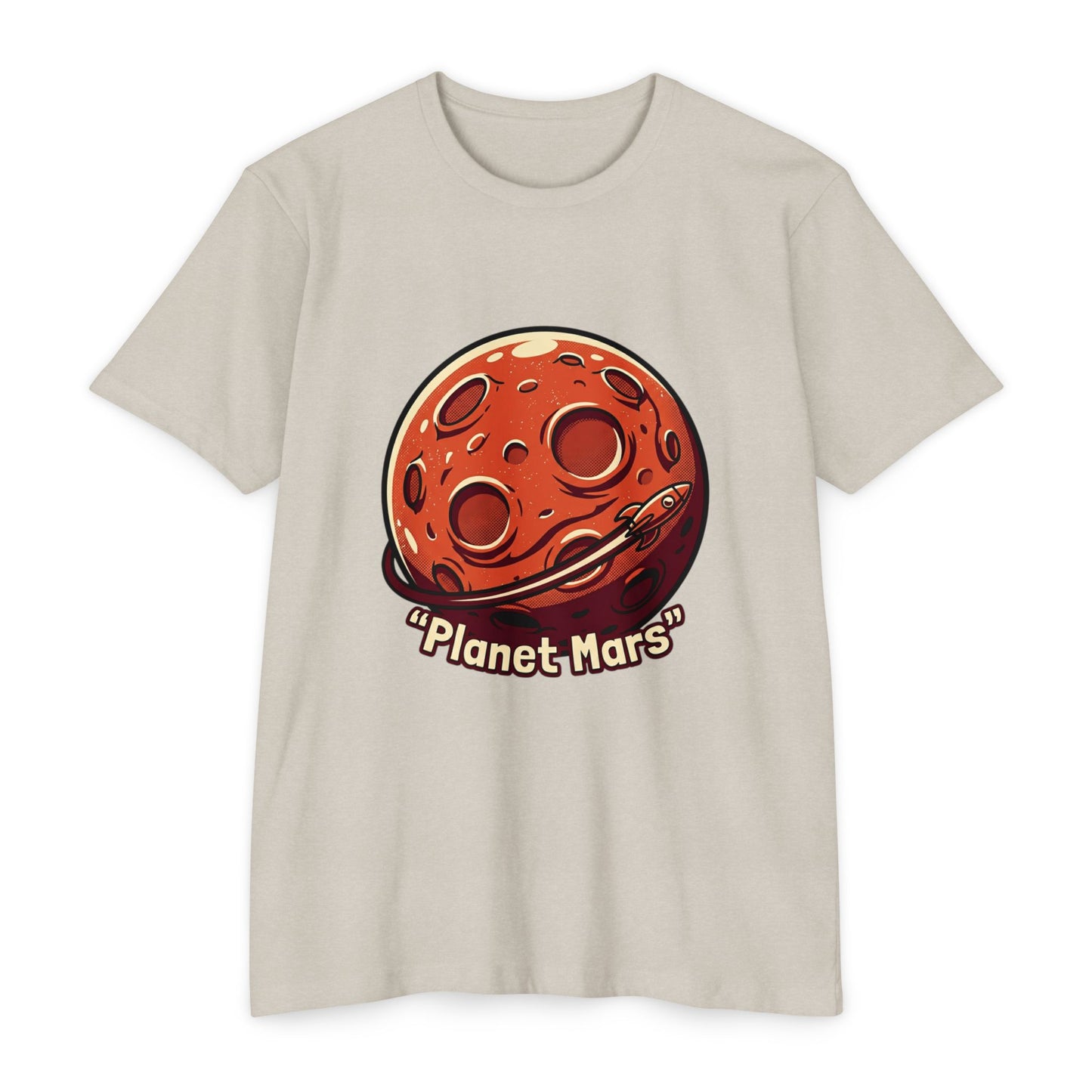 Retro Mars Graphic T-Shirt — Red Planet Tee