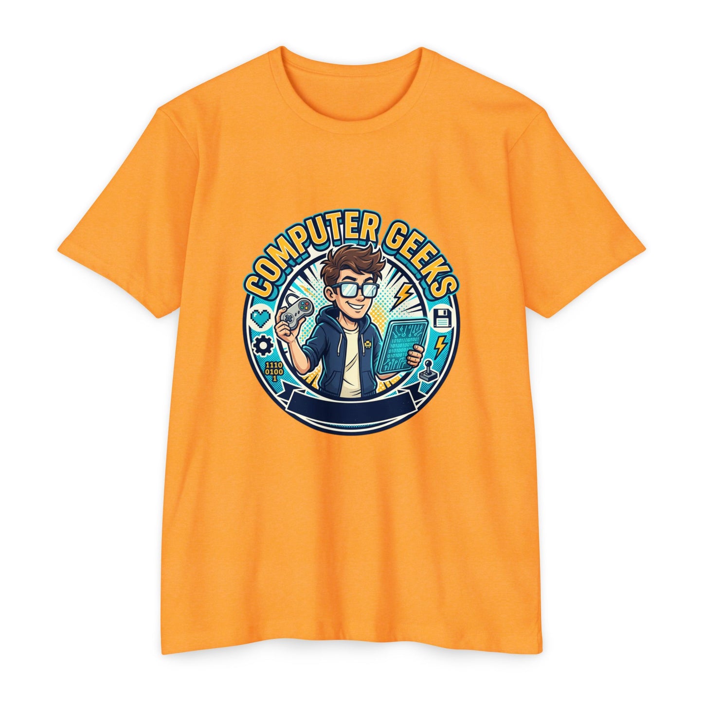 Computer Geeks T-Shirt — Retro Tech Gamer Graphic Tee