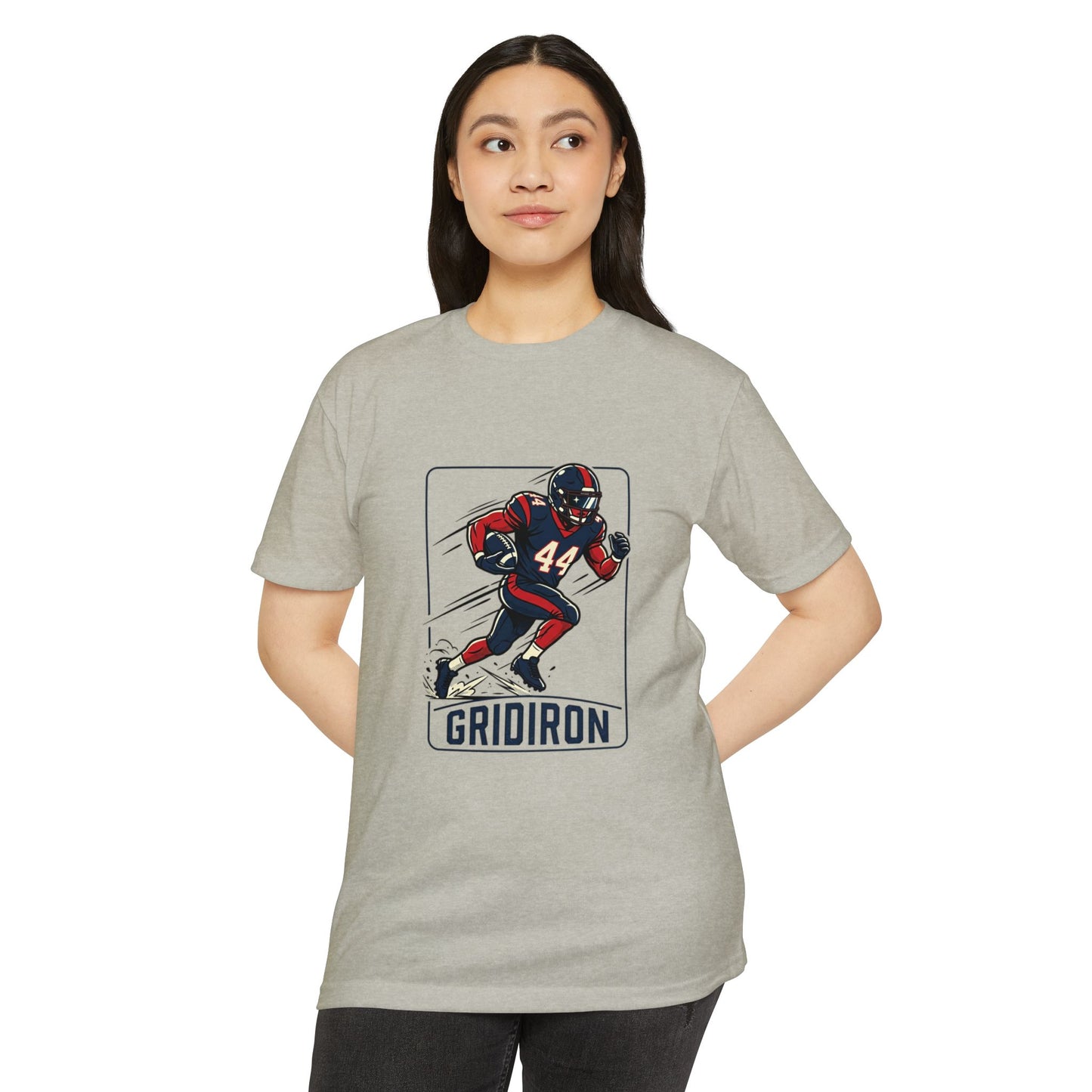 Camiseta Gráfica de Jogador de Futebol Americano