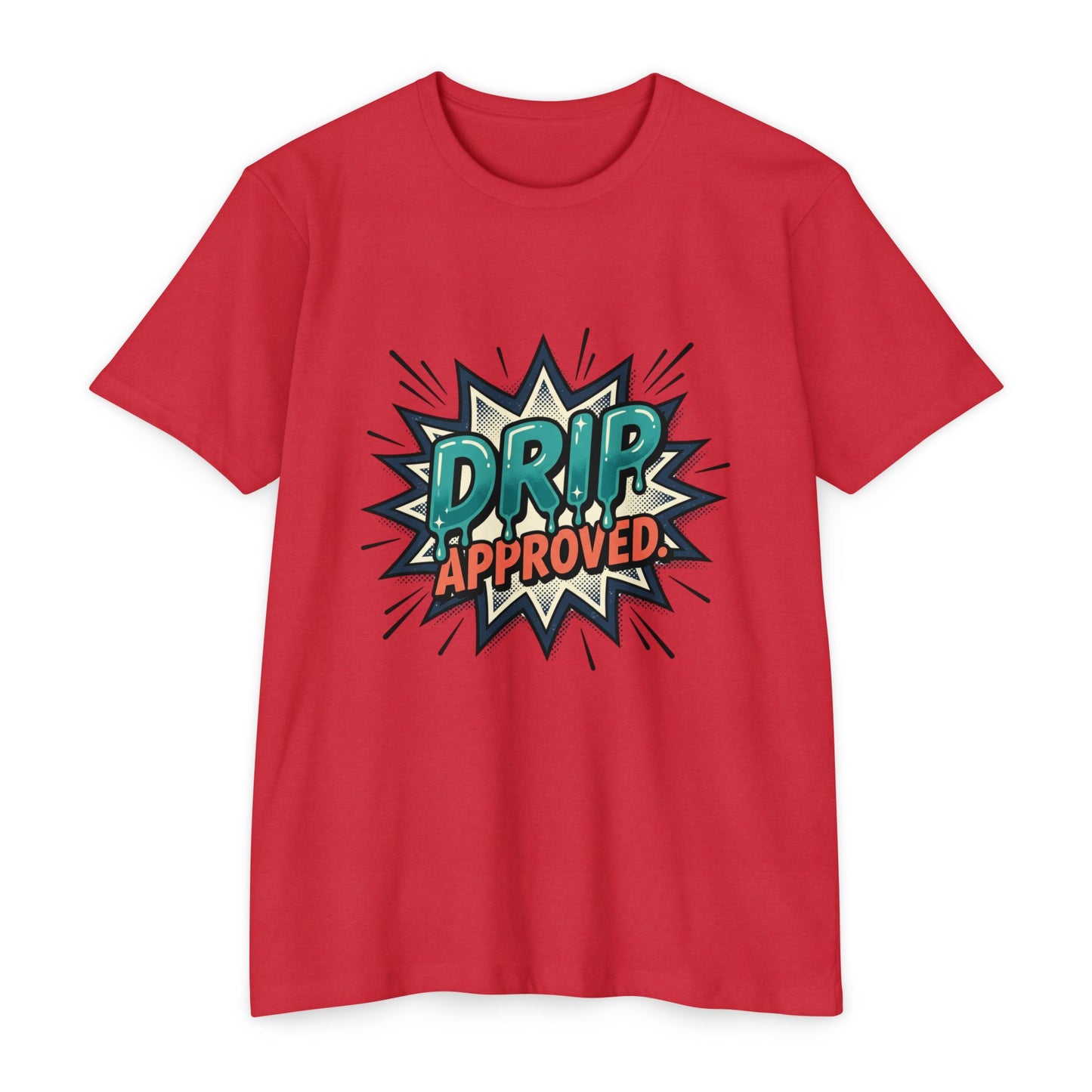 Drip Approved Retro Comic Pop Art T-Shirt