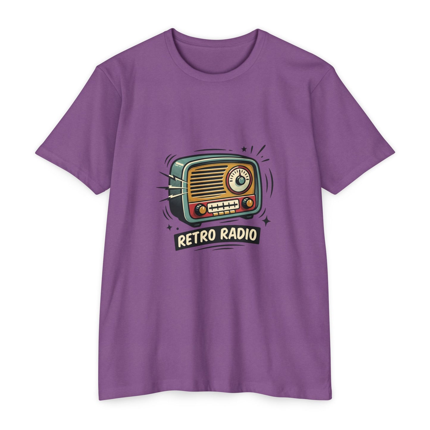 Retro Radio T-Shirt — Vintage Music Graphic Tee