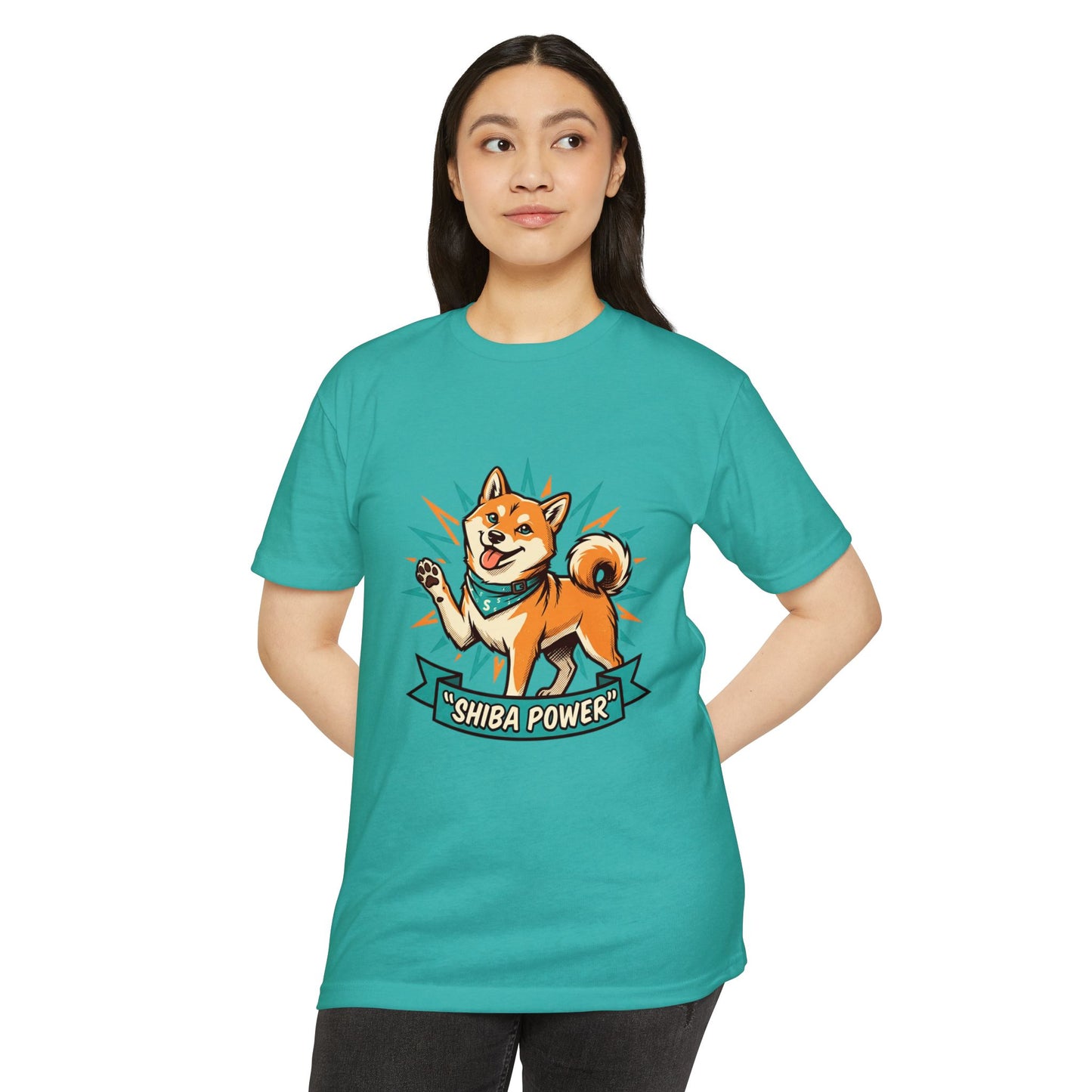 Shiba Power T-Shirt — Cute Shiba Inu Graphic Tee