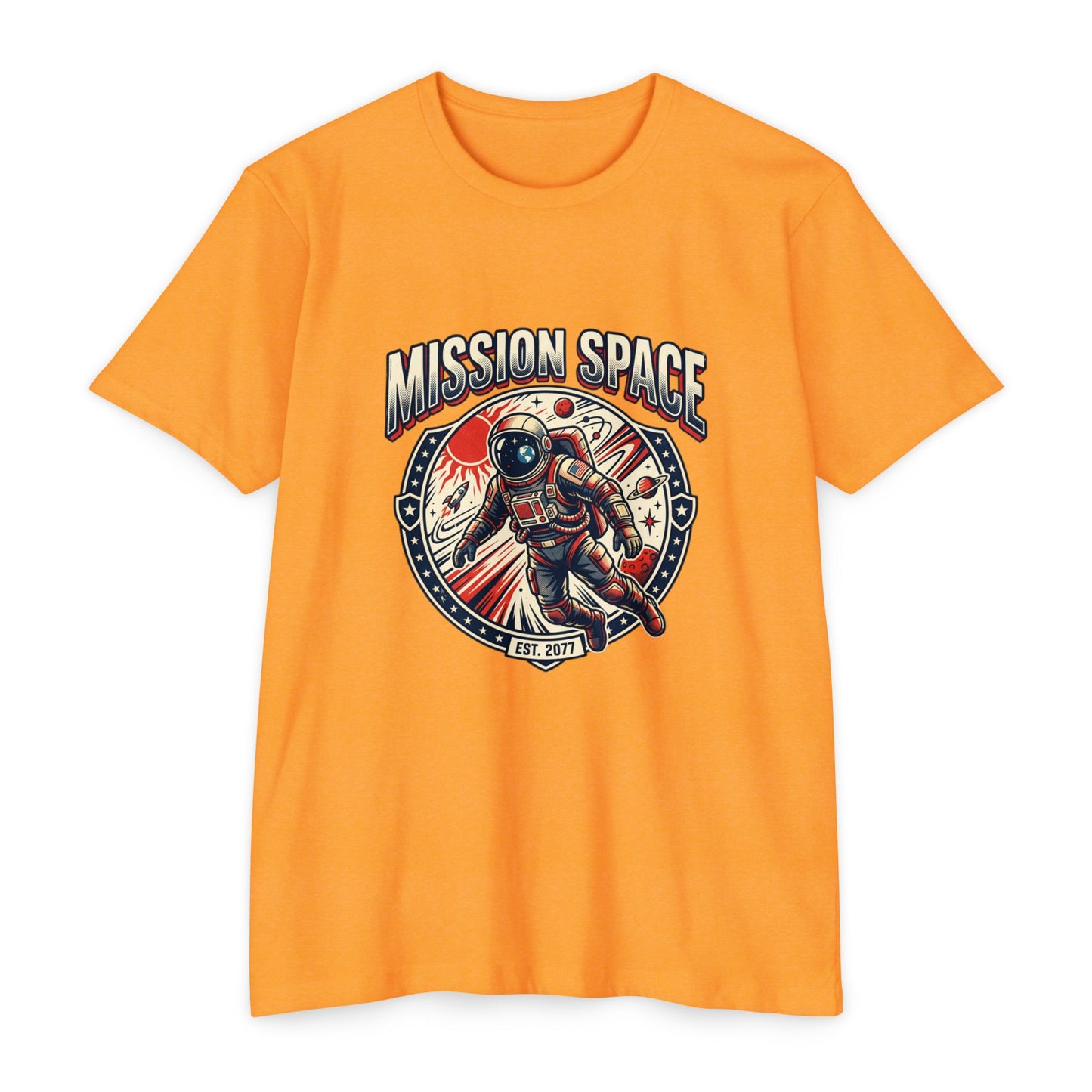 Mission Space Astronaut Vintage Space Exploration T-Shirt
