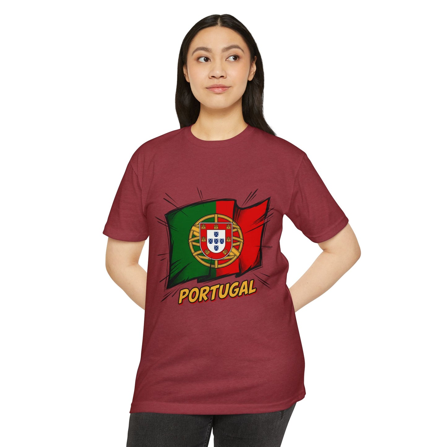 Portugal Flag Graphic T-Shirt — Vibrant Portuguese Pride Tee