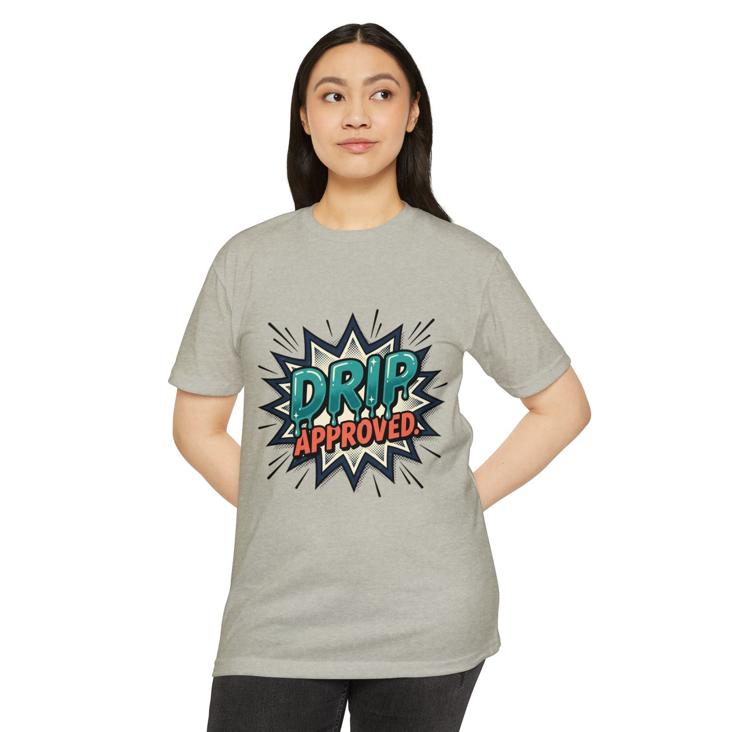 Drip Approved Retro Comic Pop Art T-Shirt