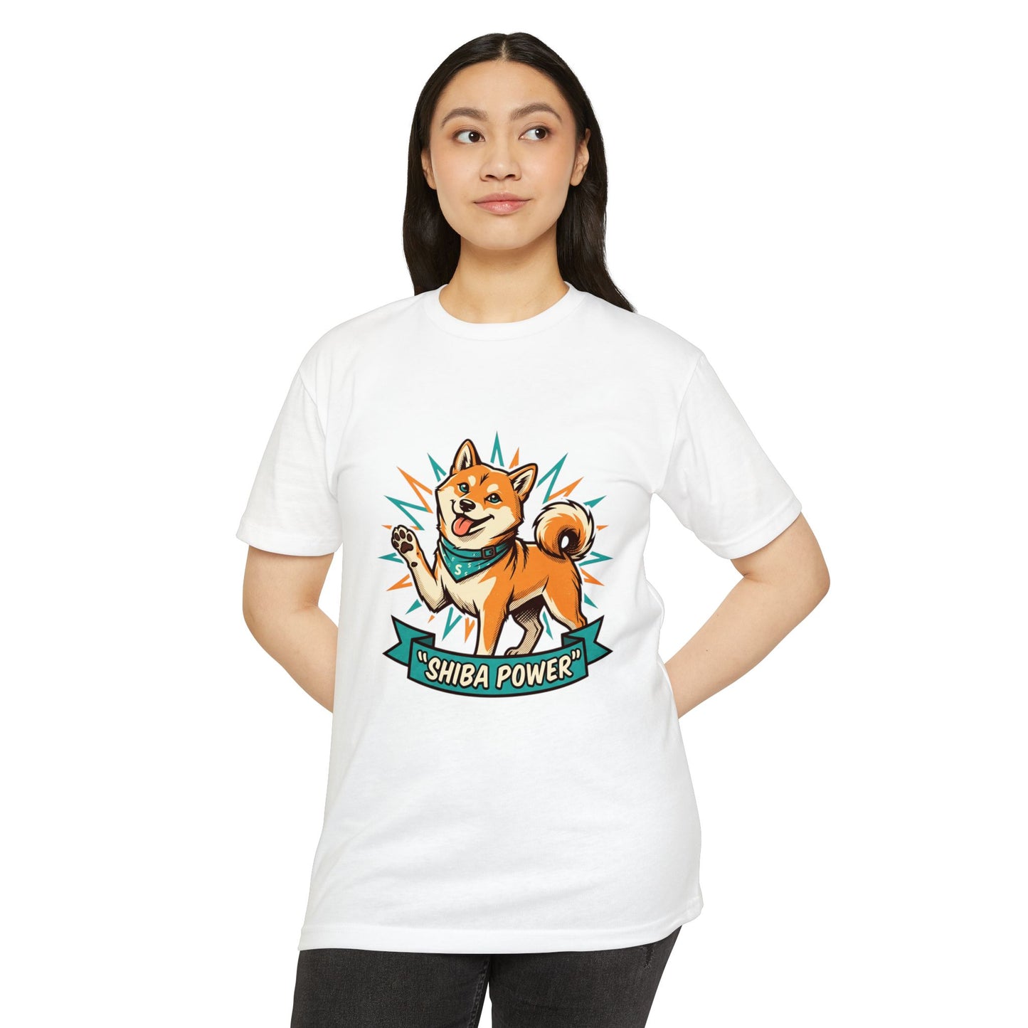 Shiba Power T-Shirt — Cute Shiba Inu Graphic Tee